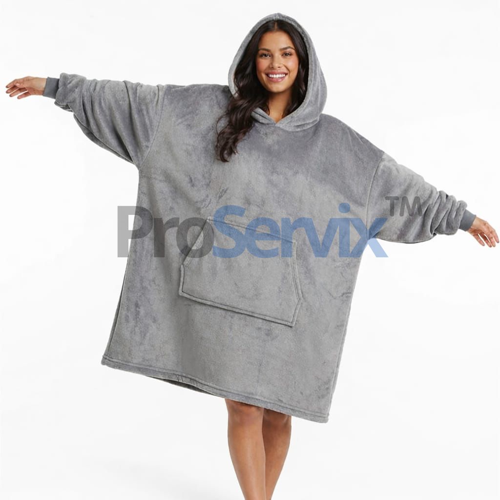Sudadera Oversize Con Capucha