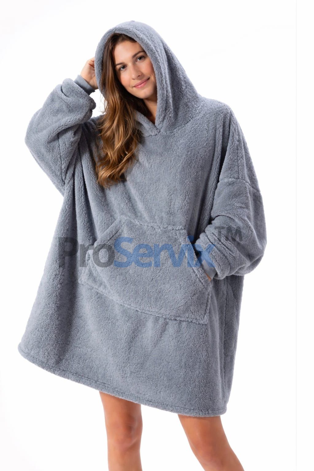 Sudadera Oversize Con Capucha